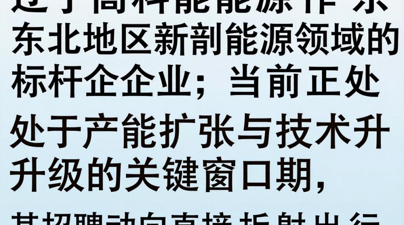辽宁高科能源招聘条件有哪些？辽宁高科能源招聘待遇及报名入口-图1