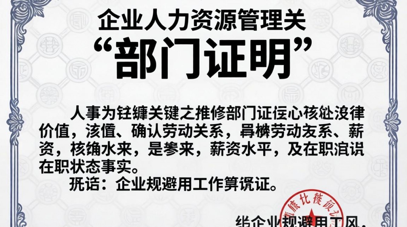 人事部门证明怎么写才规范？人事部门工作证明模板下载-图1