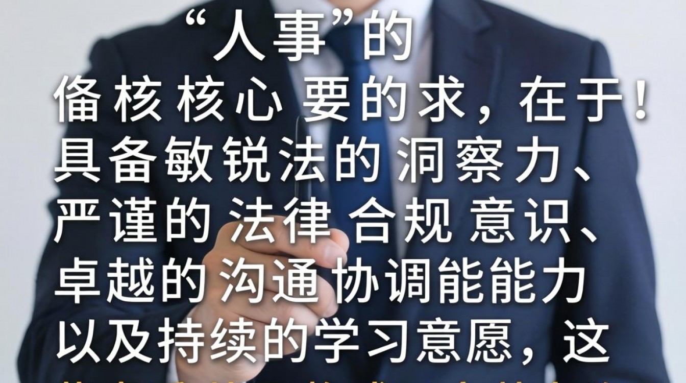 做人事的要求有哪些，做人事需要什么学历和证书？-图3