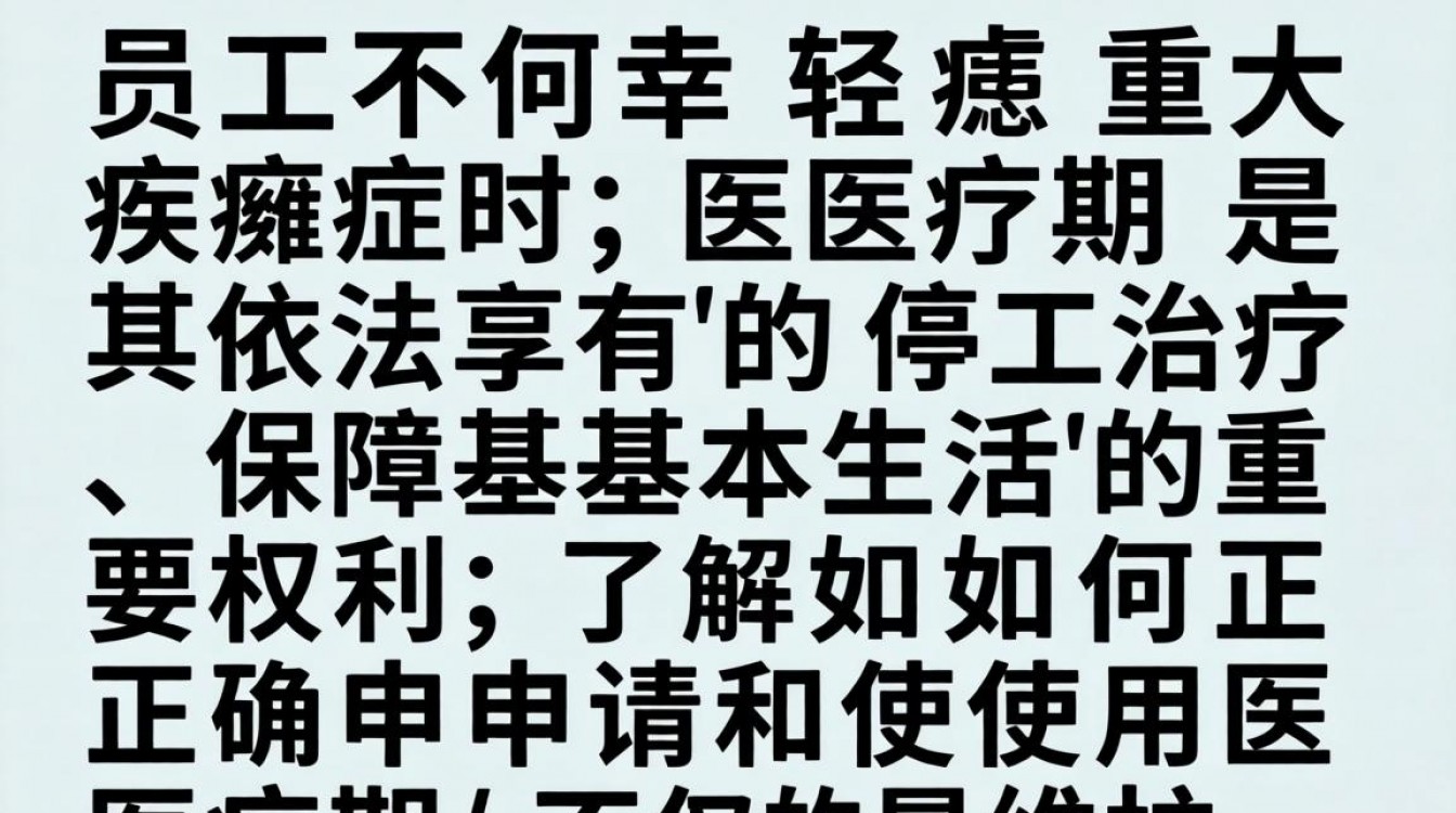 大病医疗期怎么申请?需要满足哪些条件和流程,大病医疗期工资发放标准是什么?-图1 大病医疗期怎么申请?需要满足哪些条件和流程,大病医疗期工资发放标准是什么?-图1