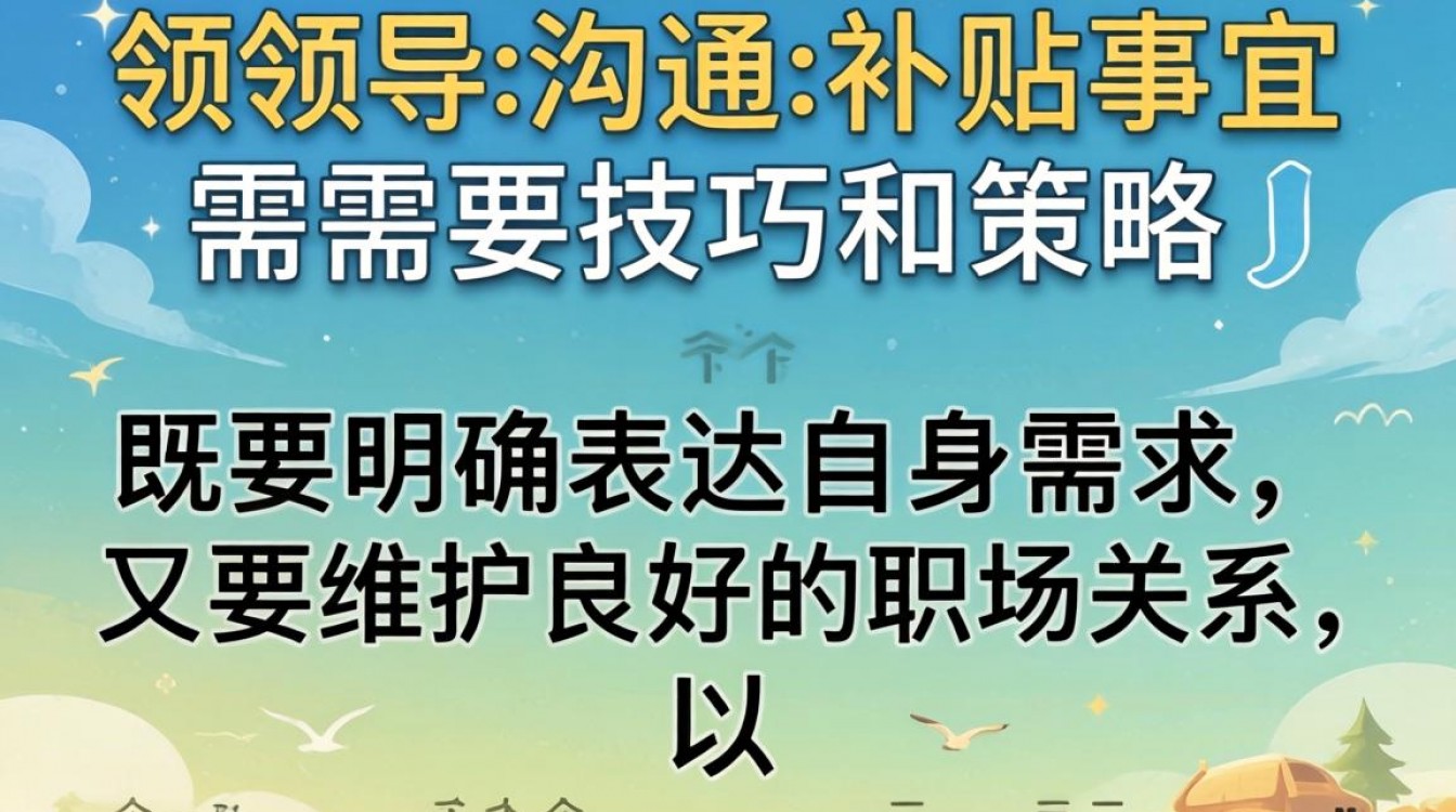 如何跟领导开口要补贴不被拒绝?领导不给补贴怎么办?-图1 如何跟领导开口要补贴不被拒绝?领导不给补贴怎么办?-图1