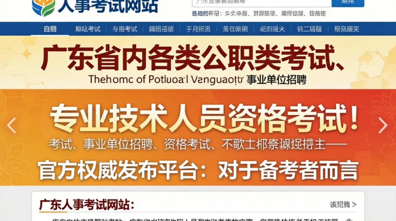 广东人事考试网站是哪个？广东人事考试网官网入口在哪找-图1