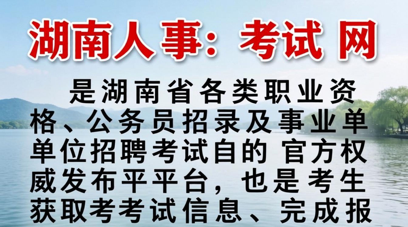 湖南人事考试网官网入口在哪里？湖南公务员考试报名入口-图1