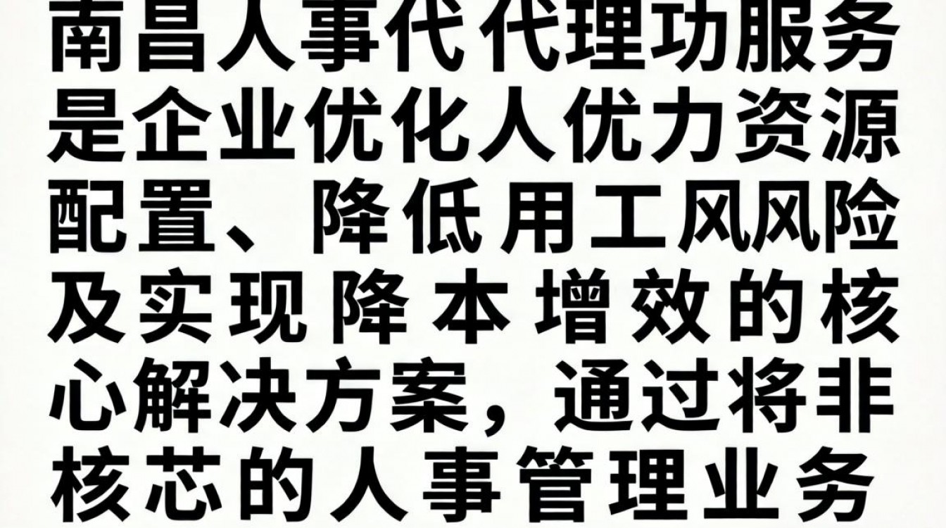 南昌人事代理哪家好？南昌专业人事代理公司推荐-图3