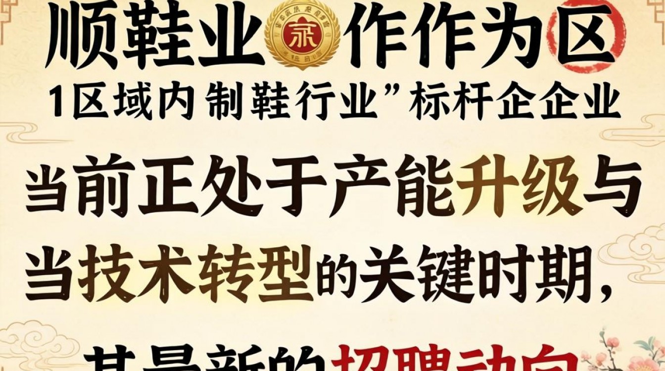宏顺鞋业招聘信息最新,宏顺鞋业招聘待遇怎么样?-图1 宏顺鞋业招聘信息最新,宏顺鞋业招聘待遇怎么样?-图1