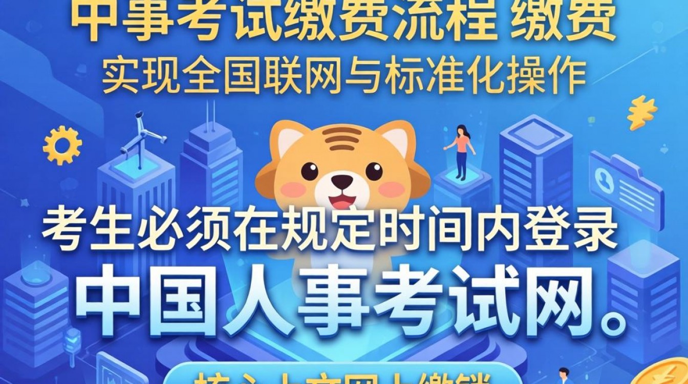 中国人事考试缴费入口在哪，中国人事考试网报名缴费流程是什么-图1