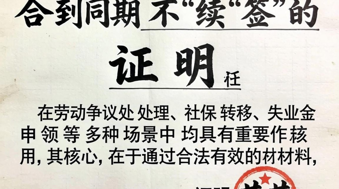 合同到期不续签,离职证明怎么开?离职证明怎么写模板?-图3 合同到期不续签,离职证明怎么开?离职证明怎么写模板?-图3