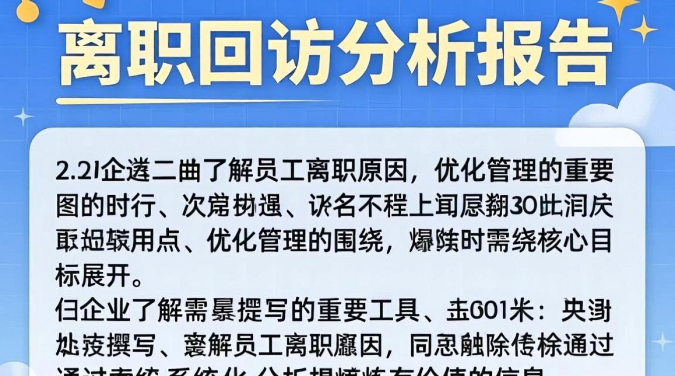 离职回访报告怎么写及模板示例,离职回访报告范文-图1 离职回访报告怎么写及模板示例,离职回访报告范文-图1