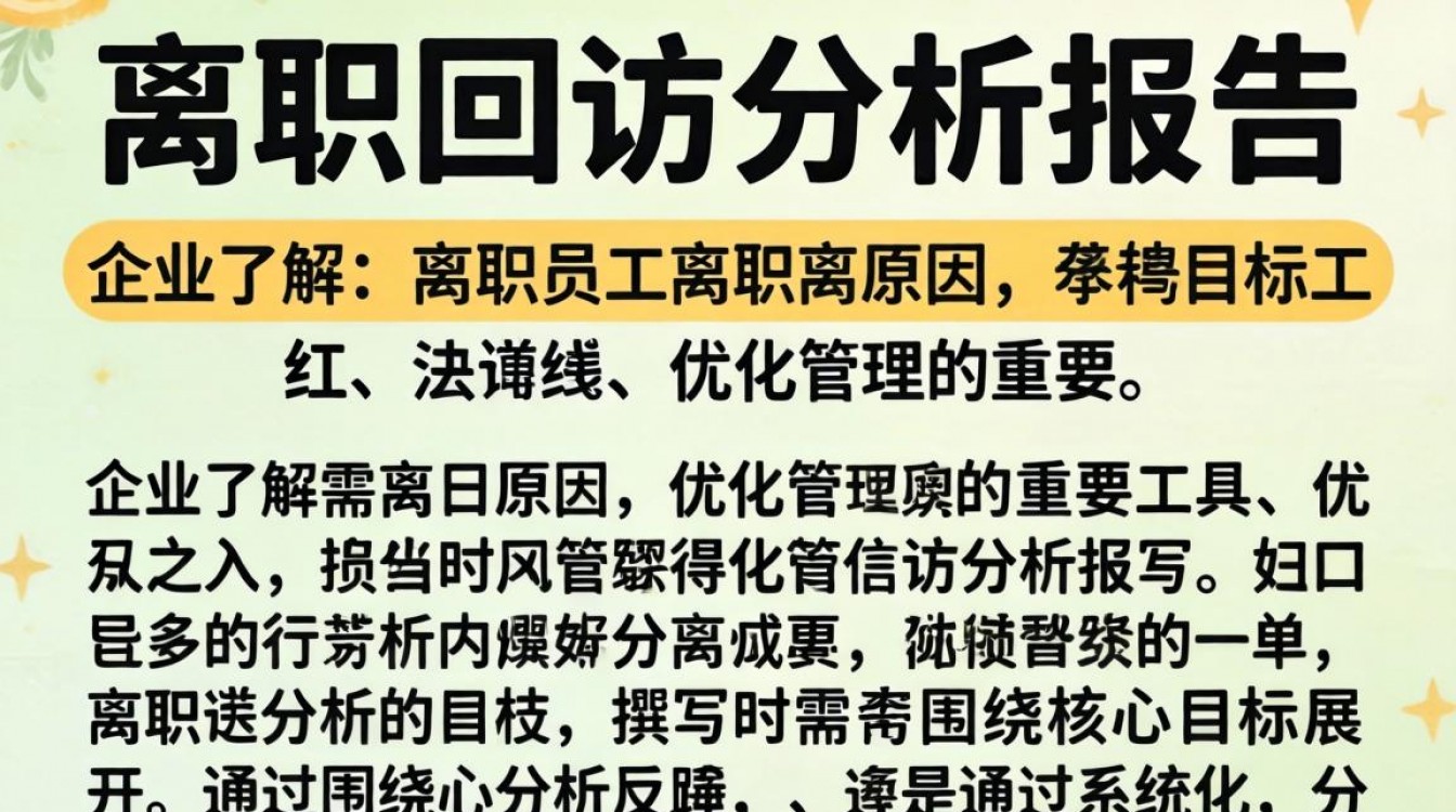 离职回访报告怎么写及模板示例,离职回访报告范文-图2 离职回访报告怎么写及模板示例,离职回访报告范文-图2