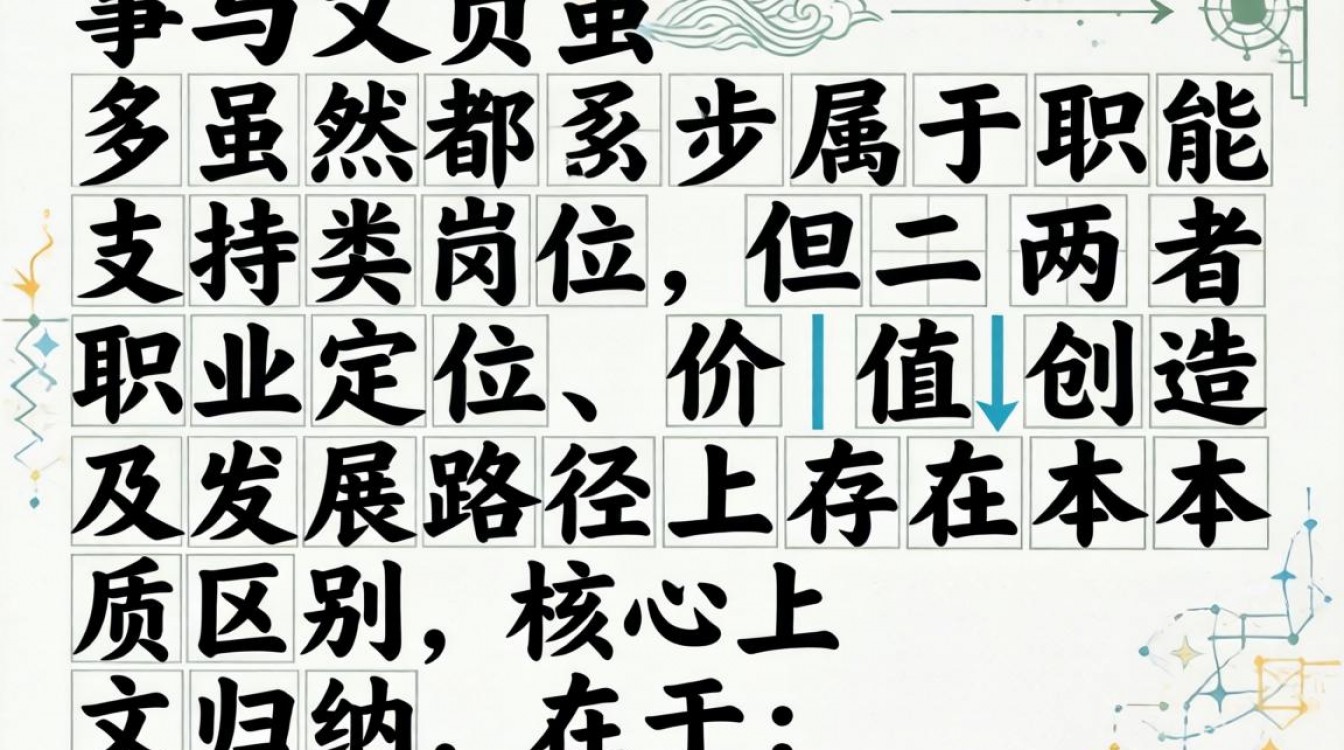 人事和文员有什么区别,哪个更有前途工资高?-图1 人事和文员有什么区别,哪个更有前途工资高?-图1