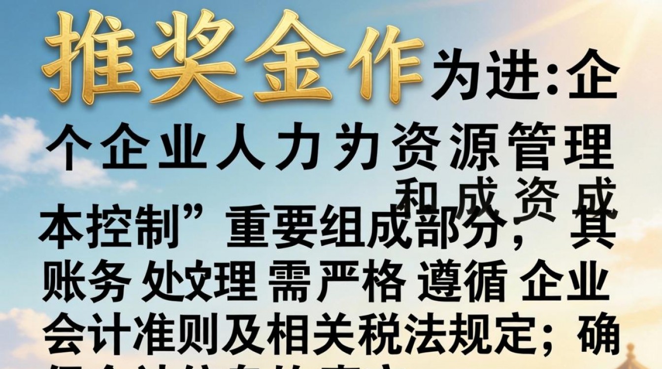 内推奖金如何做账?会计分录和税务处理详解-图2 内推奖金如何做账?会计分录和税务处理详解-图2