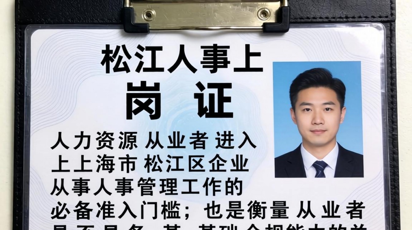 松江人事上岗证怎么报名？报考条件及费用是多少-图3