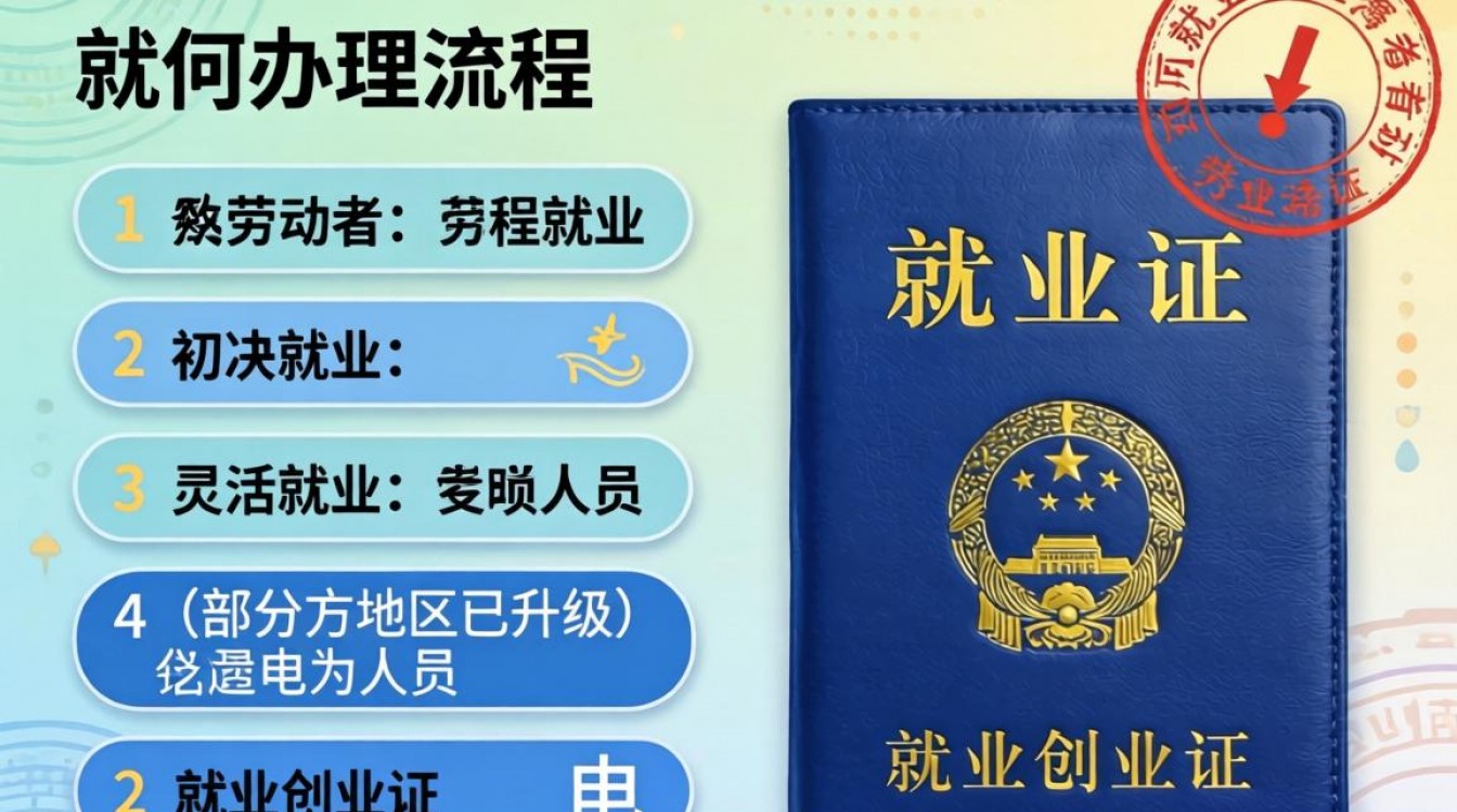 就业证办理材料流程有哪些?就业证需要什么材料怎么办理?-图2 就业证办理材料流程有哪些?就业证需要什么材料怎么办理?-图2