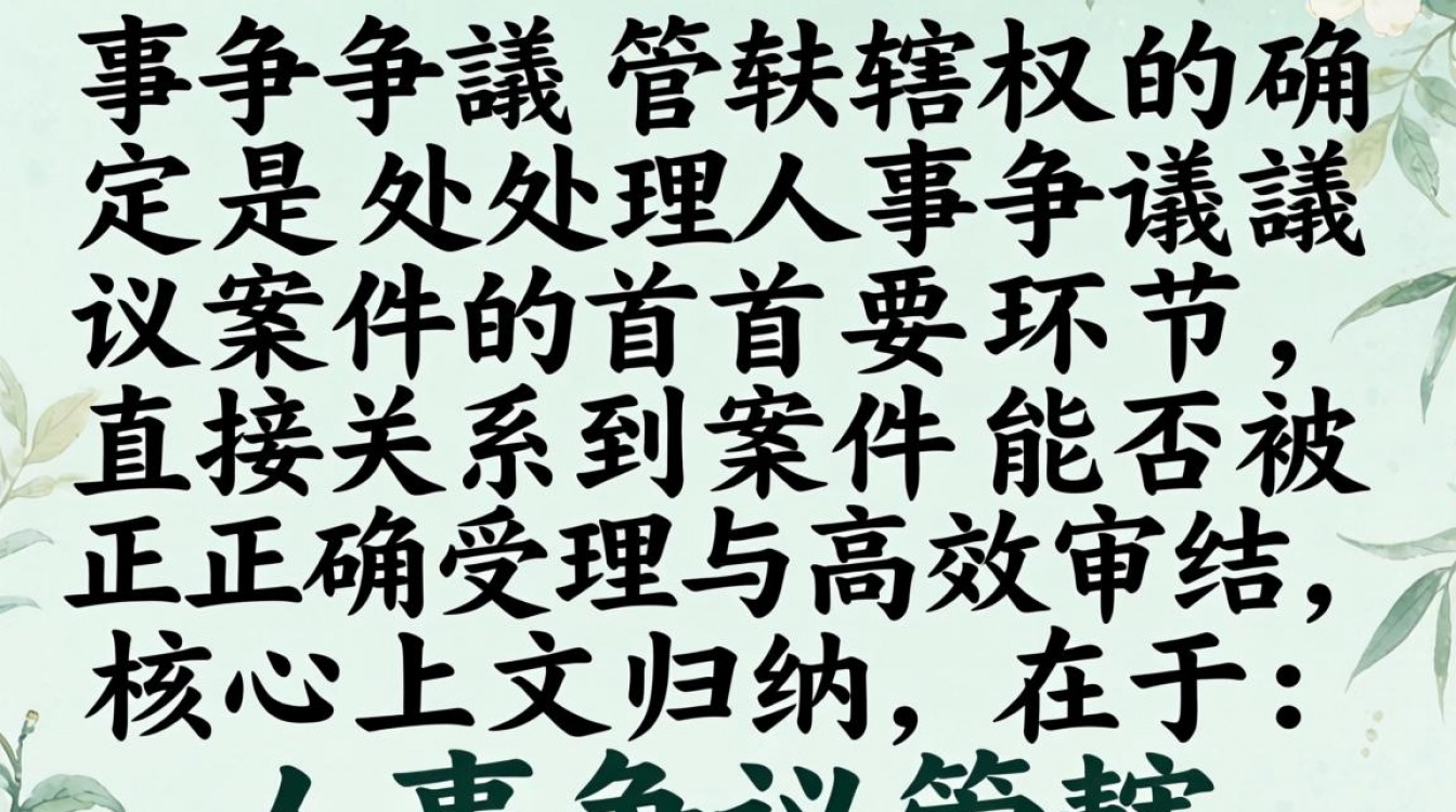 人事争议管辖权如何确定?人事争议仲裁管辖规定-图1 人事争议管辖权如何确定?人事争议仲裁管辖规定-图1
