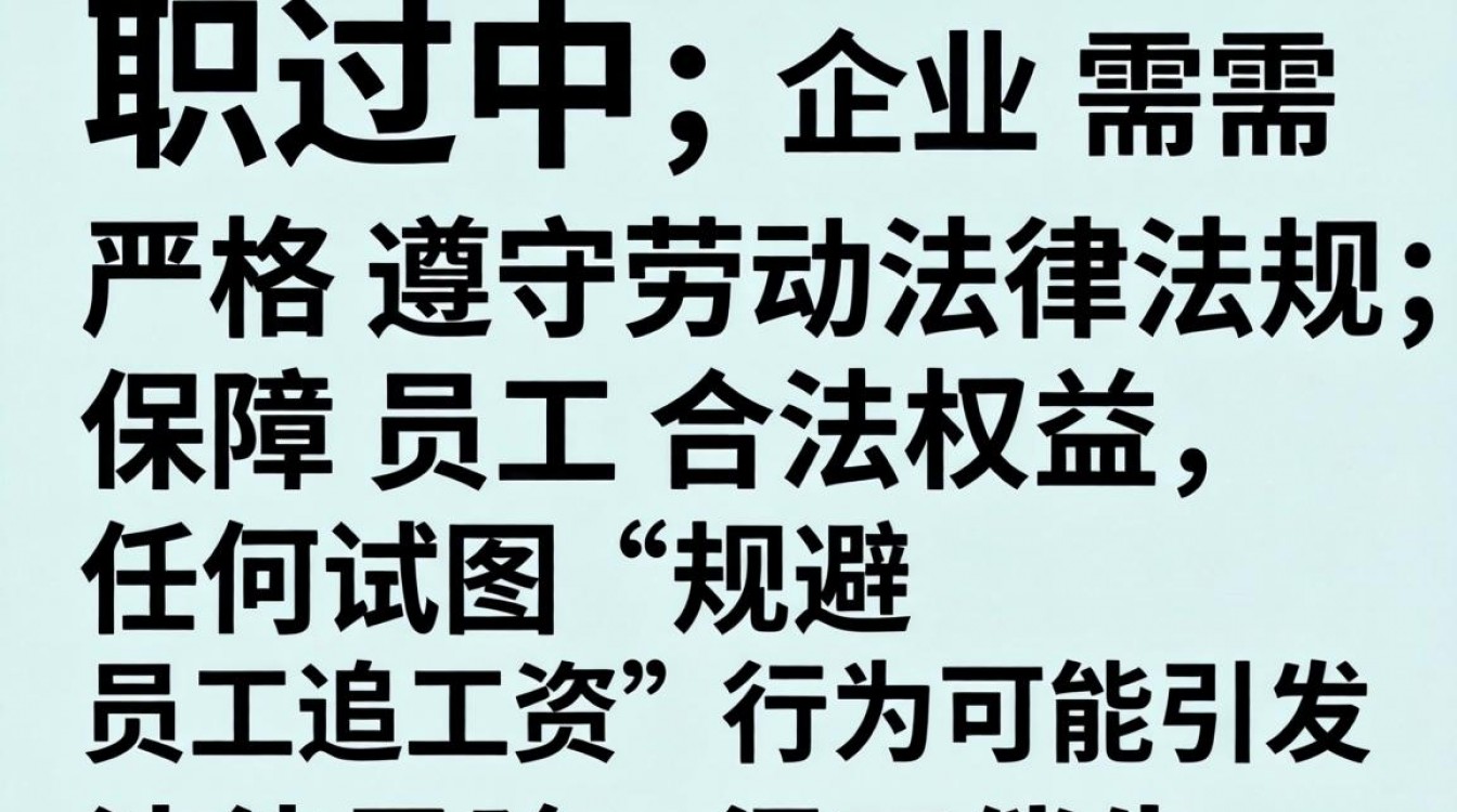 离职时如何规避员工追讨工资风险?公司辞退员工怎样避免赔偿?-图3 离职时如何规避员工追讨工资风险?公司辞退员工怎样避免赔偿?-图3