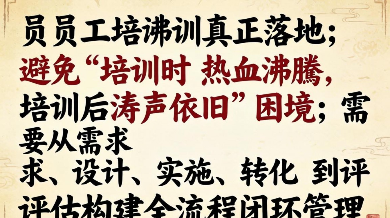 员工培训落地难?如何让培训效果真正转化为员工能力?-图1 员工培训落地难?如何让培训效果真正转化为员工能力?-图1