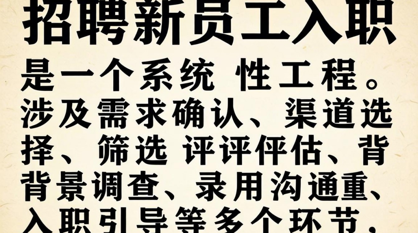 如何招聘新员工入职时快速找到合适人选?-图1 如何招聘新员工入职时快速找到合适人选?-图1