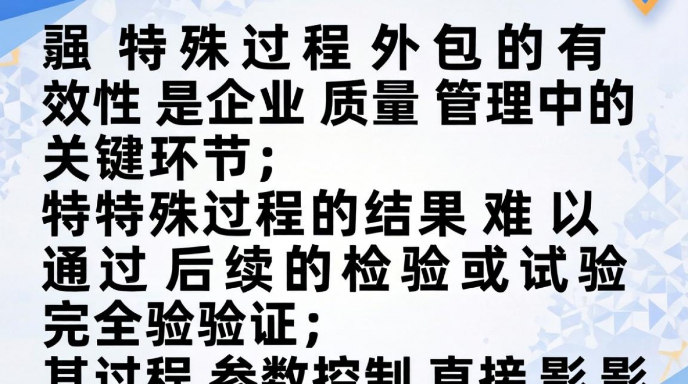 特殊过程外包,如何确认其过程能力与质量受控?-图3 特殊过程外包,如何确认其过程能力与质量受控?-图3