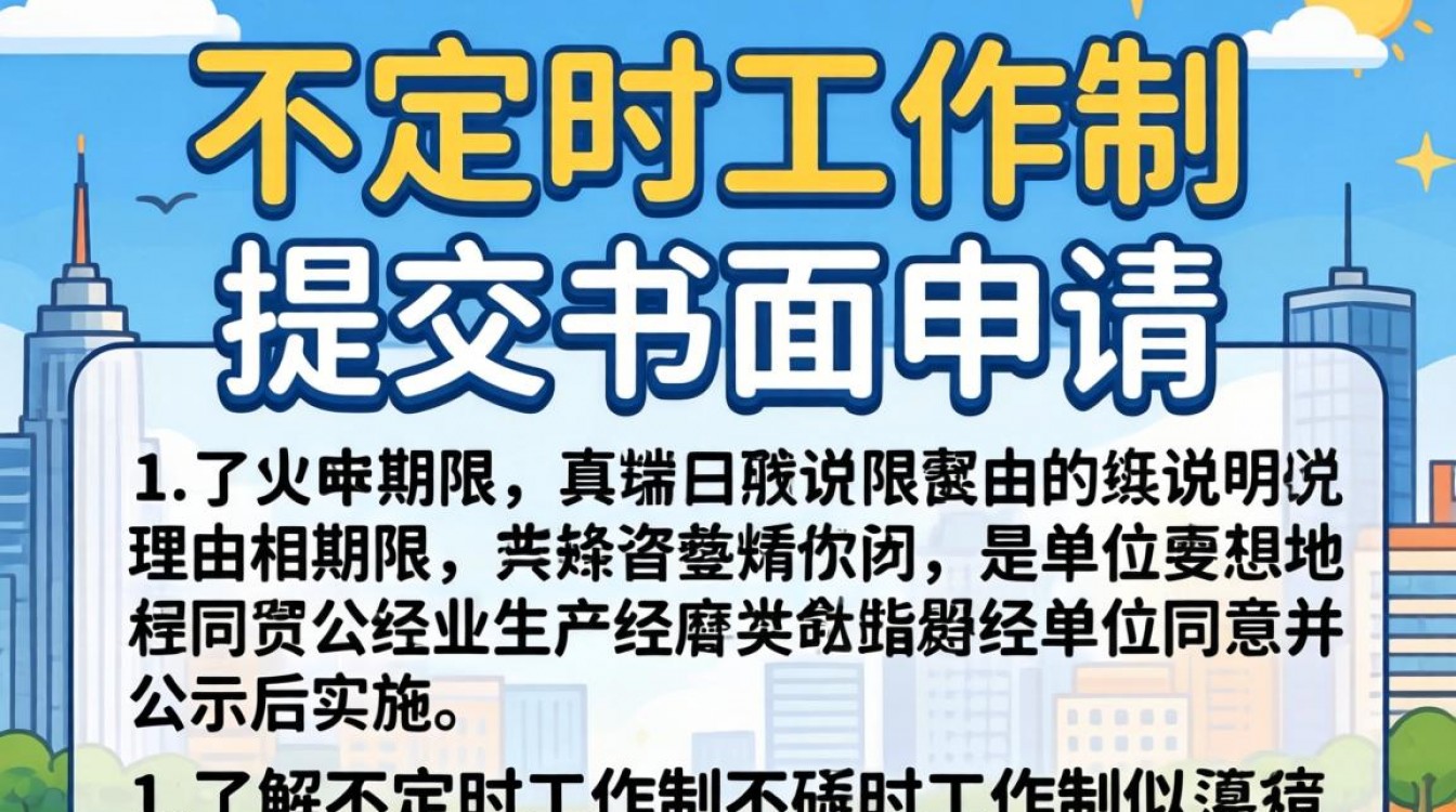 如何申请实施不定时工作制？-图2