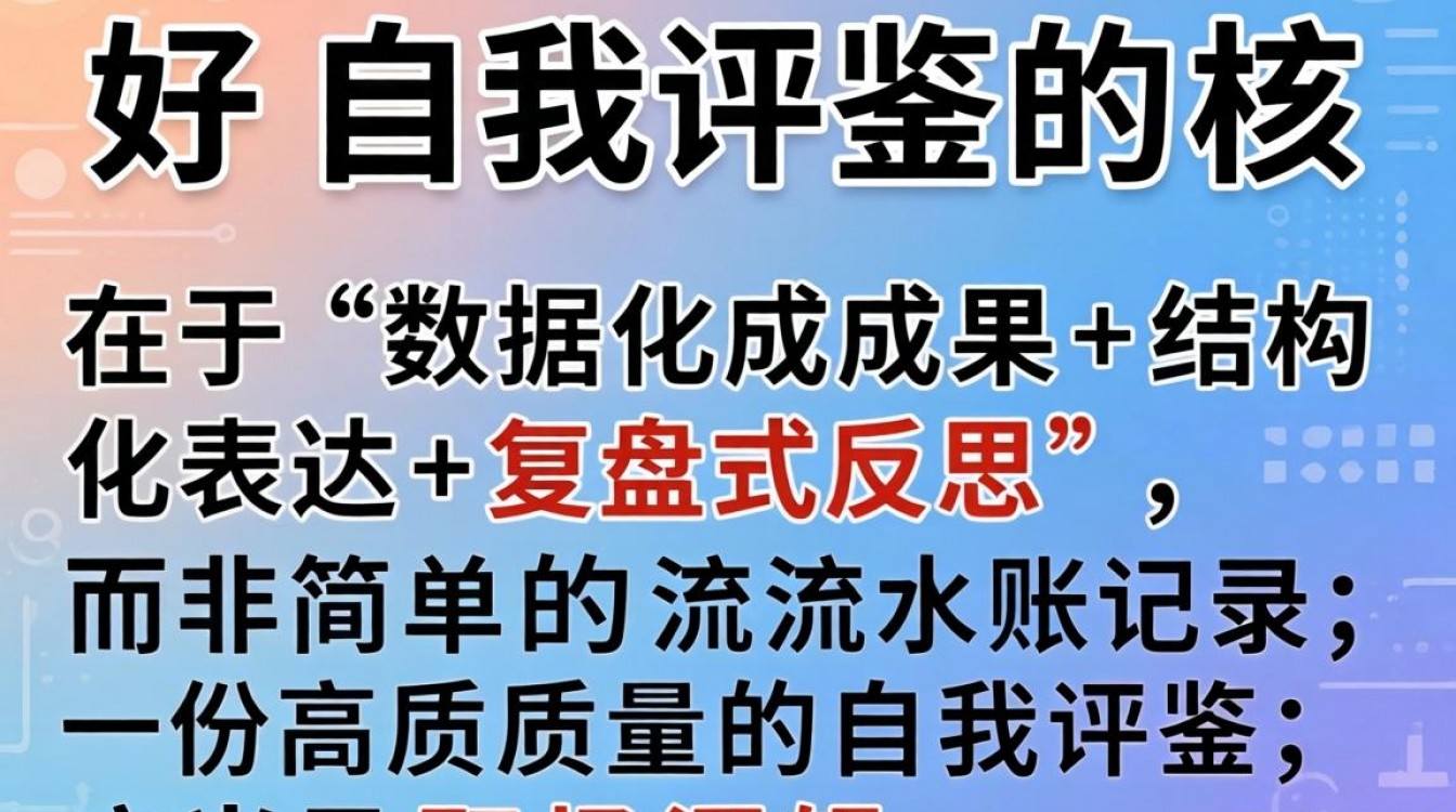 自我评鉴怎么写?教你写出高质量自我评鉴的技巧-图3 自我评鉴怎么写?教你写出高质量自我评鉴的技巧-图3