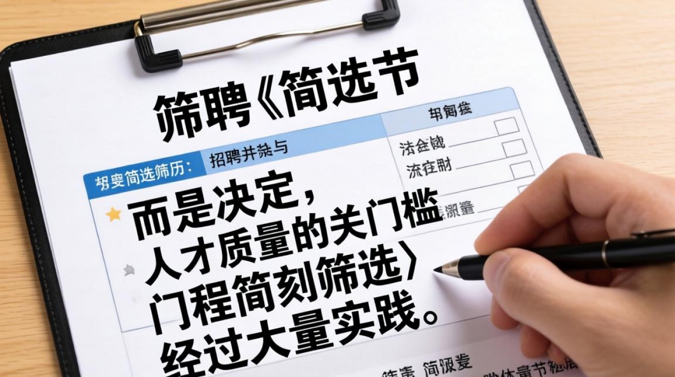 HR筛选简历时,如何精准识别候选人的真实能力与潜力?-图1 HR筛选简历时,如何精准识别候选人的真实能力与潜力?-图1