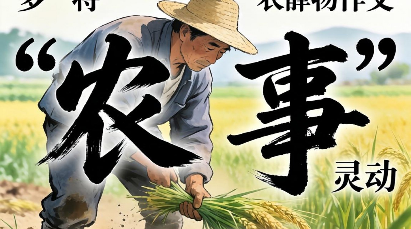 农事物作文怎么写?描写农村生活的写作技巧有哪些-图2 农事物作文怎么写?描写农村生活的写作技巧有哪些-图2