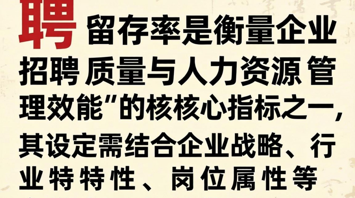 招聘留存率多少算合格?不同行业岗位标准如何定?-图1 招聘留存率多少算合格?不同行业岗位标准如何定?-图1