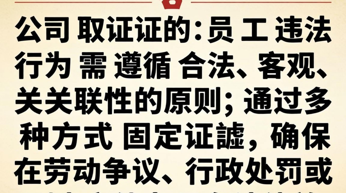 公司如何合法有效取证员工违法行为?-图2 公司如何合法有效取证员工违法行为?-图2