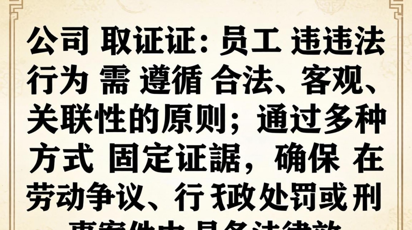 公司如何合法有效取证员工违法行为?-图3 公司如何合法有效取证员工违法行为?-图3