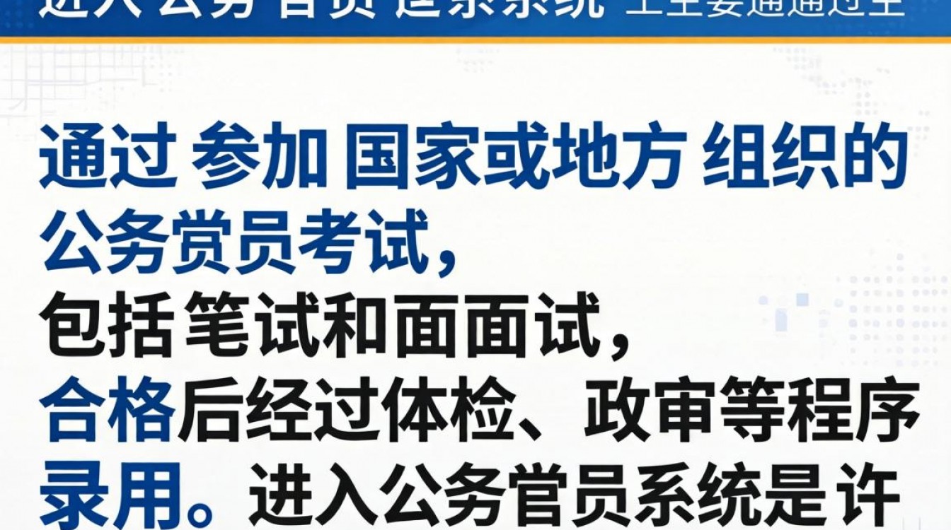 如何顺利进入公务员系统?-图2 如何顺利进入公务员系统?-图2