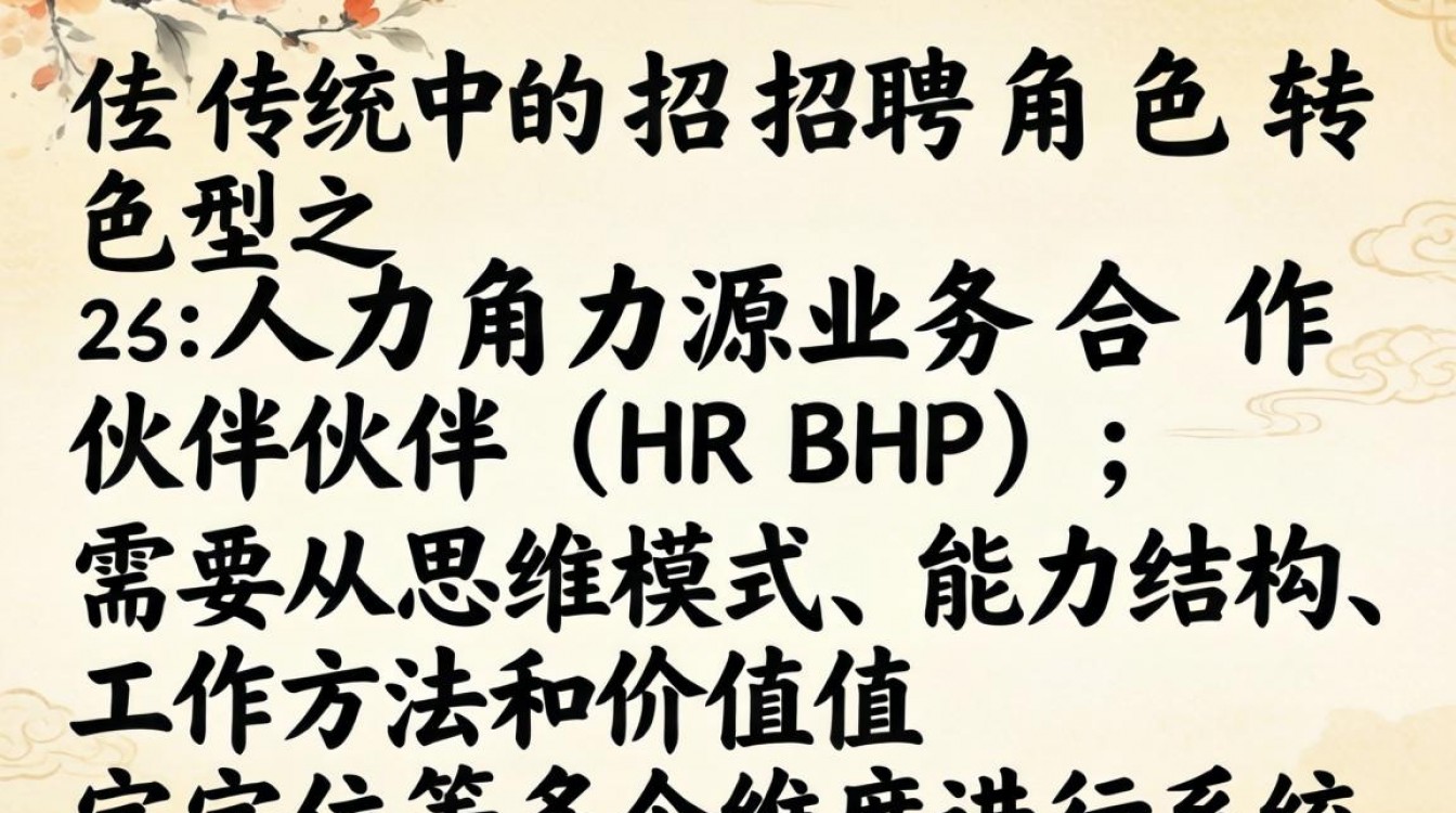 招聘如何转型为HRBP?关键步骤与核心能力是什么?-图2 招聘如何转型为HRBP?关键步骤与核心能力是什么?-图2