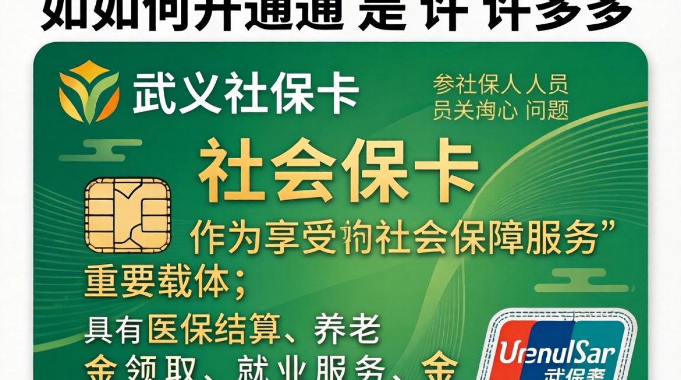 武义社保卡开通流程是怎样的?线上能办理吗?需要哪些材料?-图1 武义社保卡开通流程是怎样的?线上能办理吗?需要哪些材料?-图1