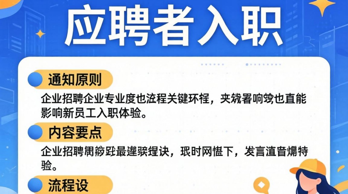 如何通知应聘者入职?步骤与模板指南有哪些细节要注意?-图2 如何通知应聘者入职?步骤与模板指南有哪些细节要注意?-图2