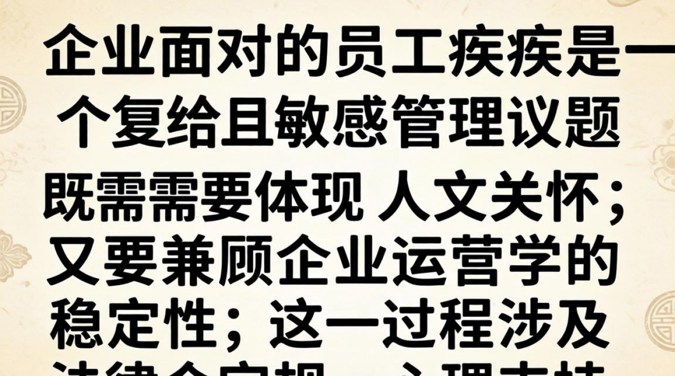 员工突发重病,企业如何合法合规又暖心地应对?-图1 员工突发重病,企业如何合法合规又暖心地应对?-图1