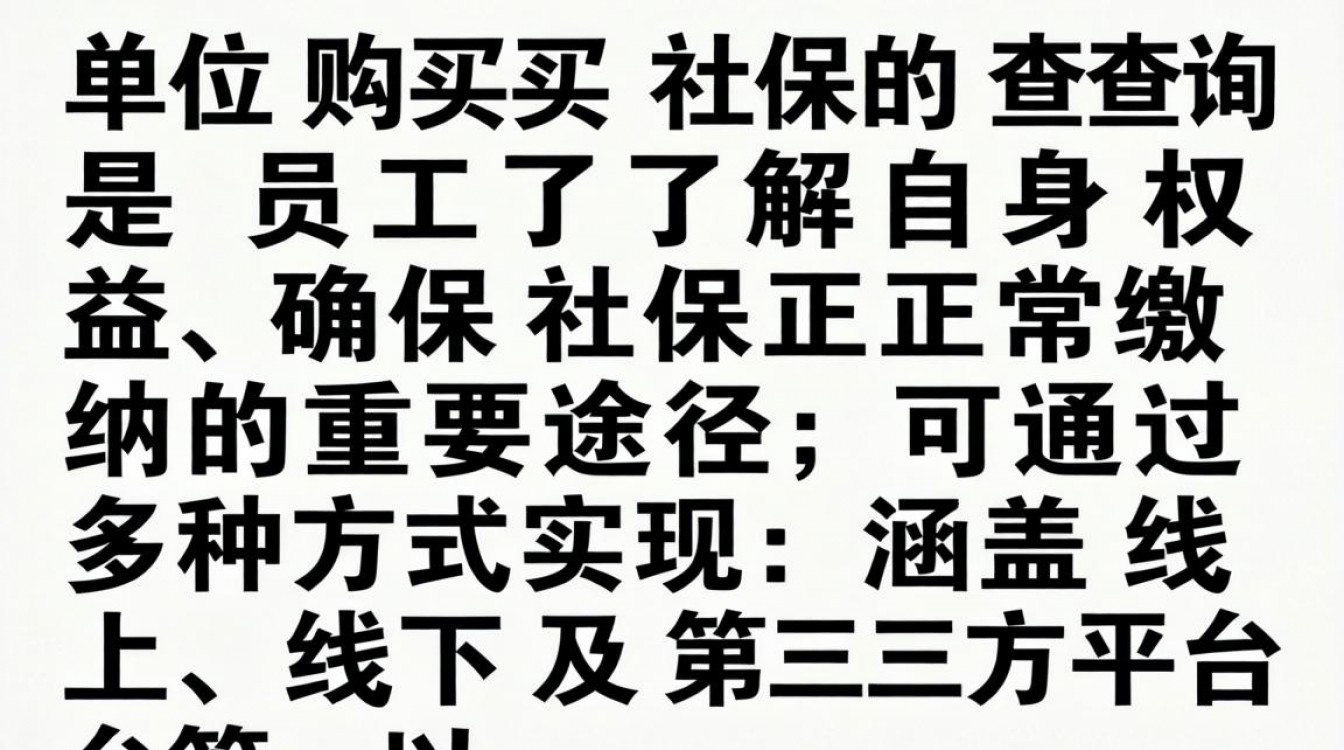 单位购买的社保怎么查询?个人能查到单位交的部分吗?-图1 单位购买的社保怎么查询?个人能查到单位交的部分吗?-图1