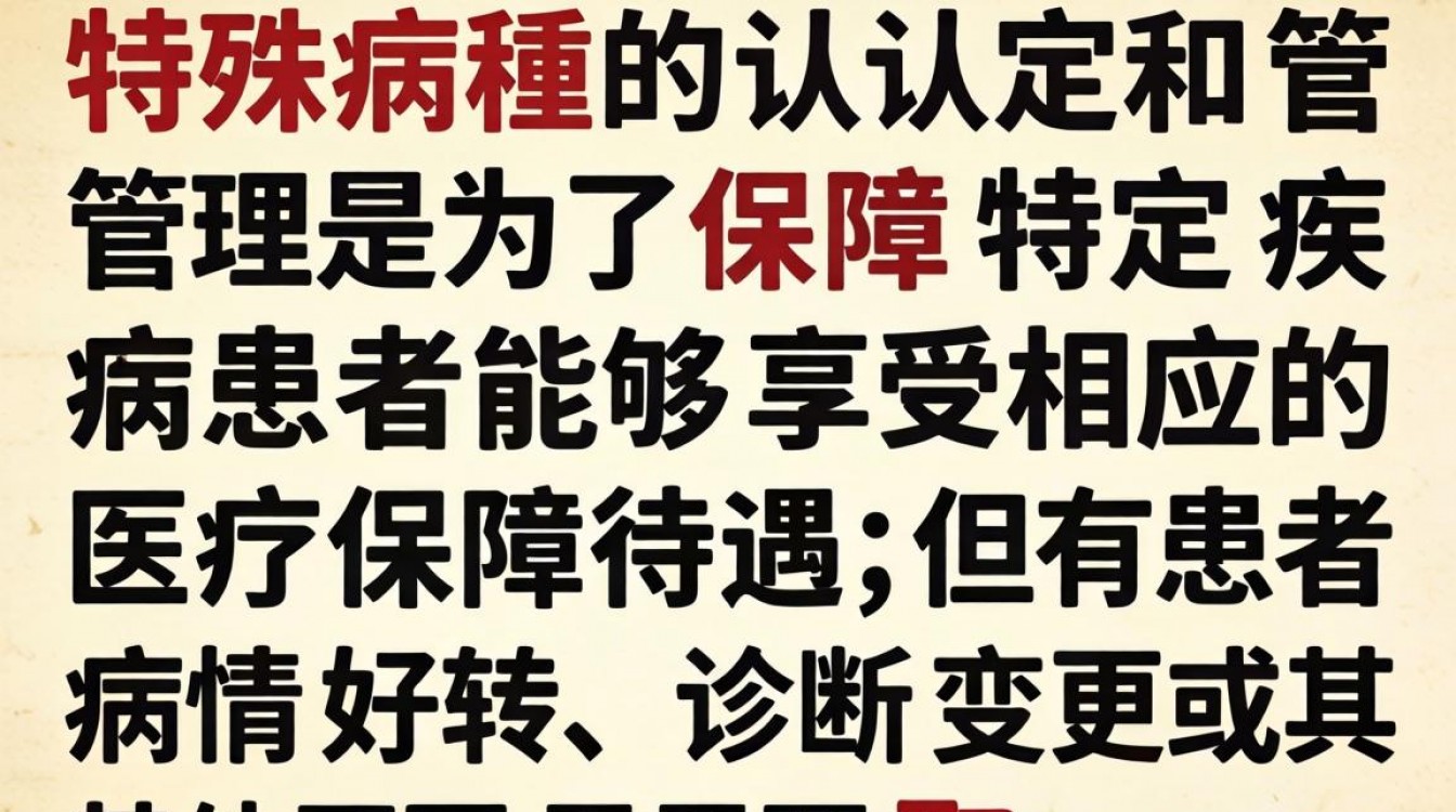 特殊病种如何取消?流程、条件及注意事项详解-图1 特殊病种如何取消?流程、条件及注意事项详解-图1
