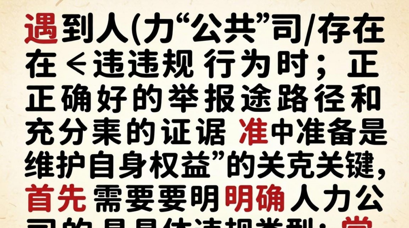 如何举报人力公司?投诉渠道与流程详细步骤是什么?-图2 如何举报人力公司?投诉渠道与流程详细步骤是什么?-图2