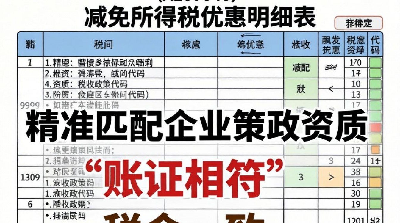 减免所得税优惠明细表怎么填，减免所得税优惠明细表填写步骤详解-图1