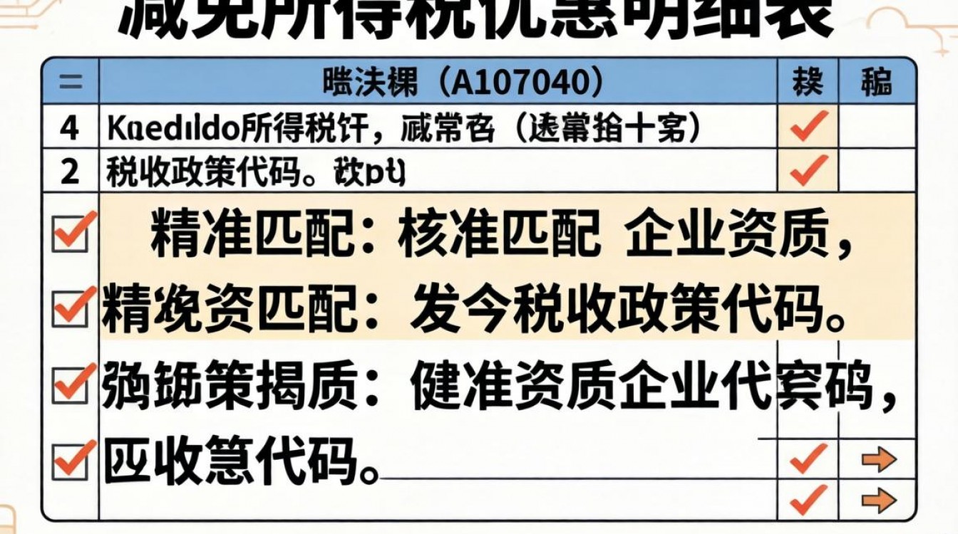 减免所得税优惠明细表怎么填，减免所得税优惠明细表填写步骤详解-图3