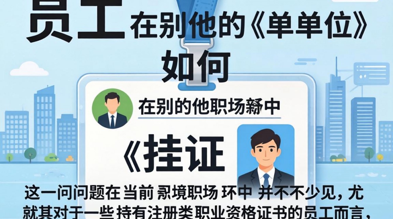 员工在其他单位挂证合法吗?如何防范风险及合规处理?-图1 员工在其他单位挂证合法吗?如何防范风险及合规处理?-图1