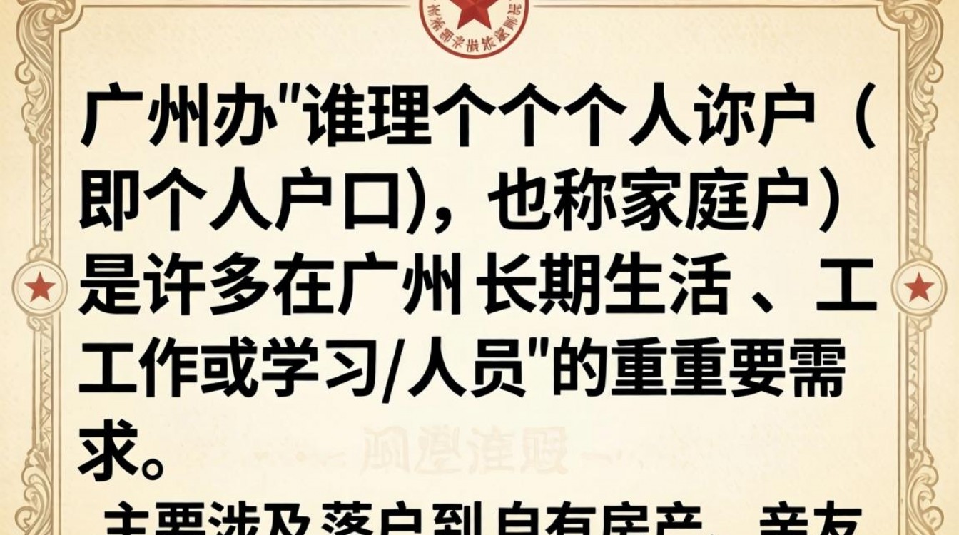 广州个人户办理流程材料全攻略,2024最新步骤详解-图2 广州个人户办理流程材料全攻略,2024最新步骤详解-图2