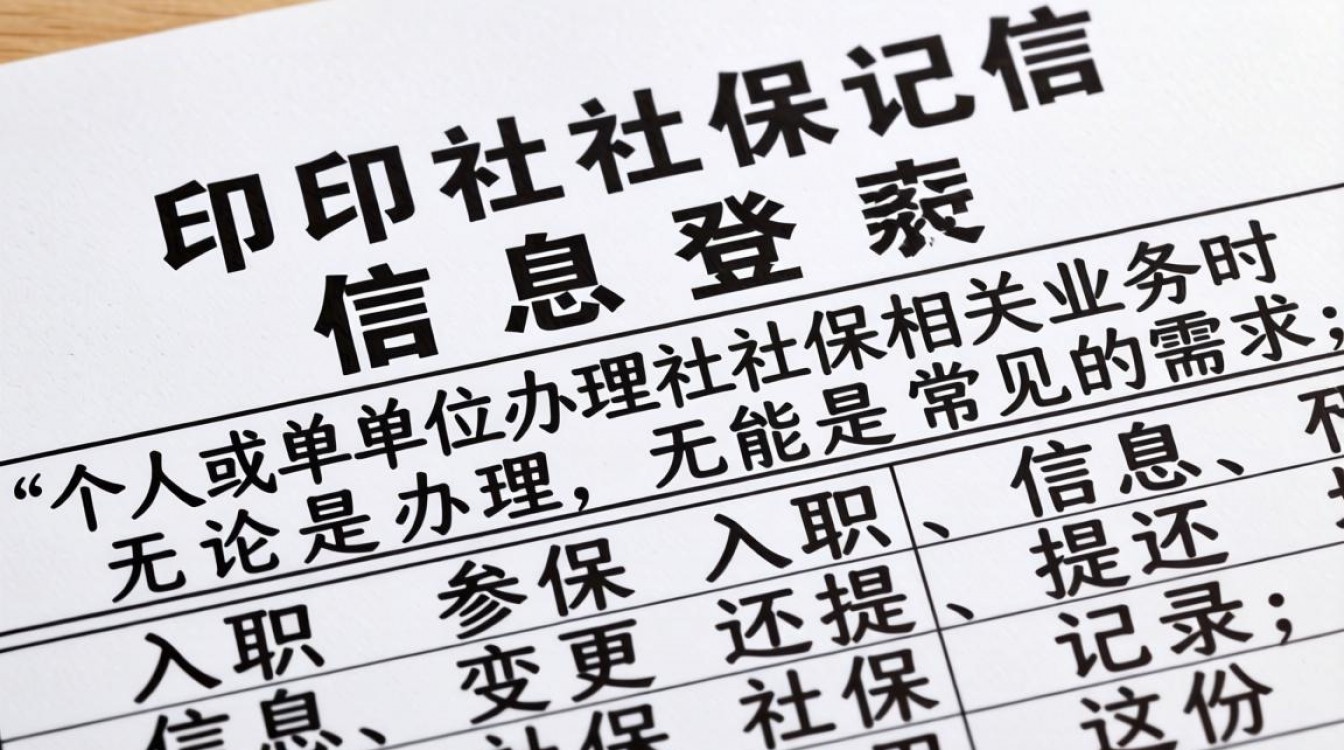打印社保信息登记表在哪里操作?详细步骤是什么?-图1 打印社保信息登记表在哪里操作?详细步骤是什么?-图1
