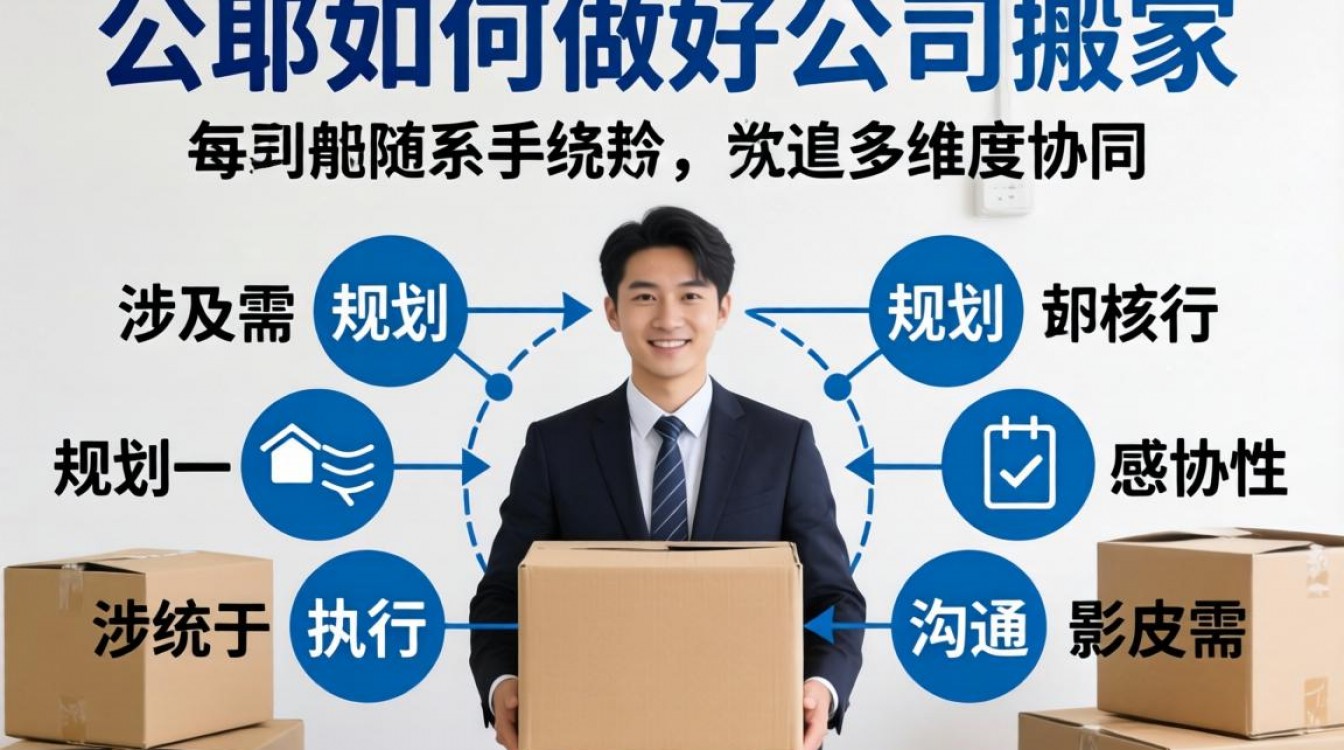 行政如何做好公司搬家?关键步骤与注意事项有哪些?-图1 行政如何做好公司搬家?关键步骤与注意事项有哪些?-图1