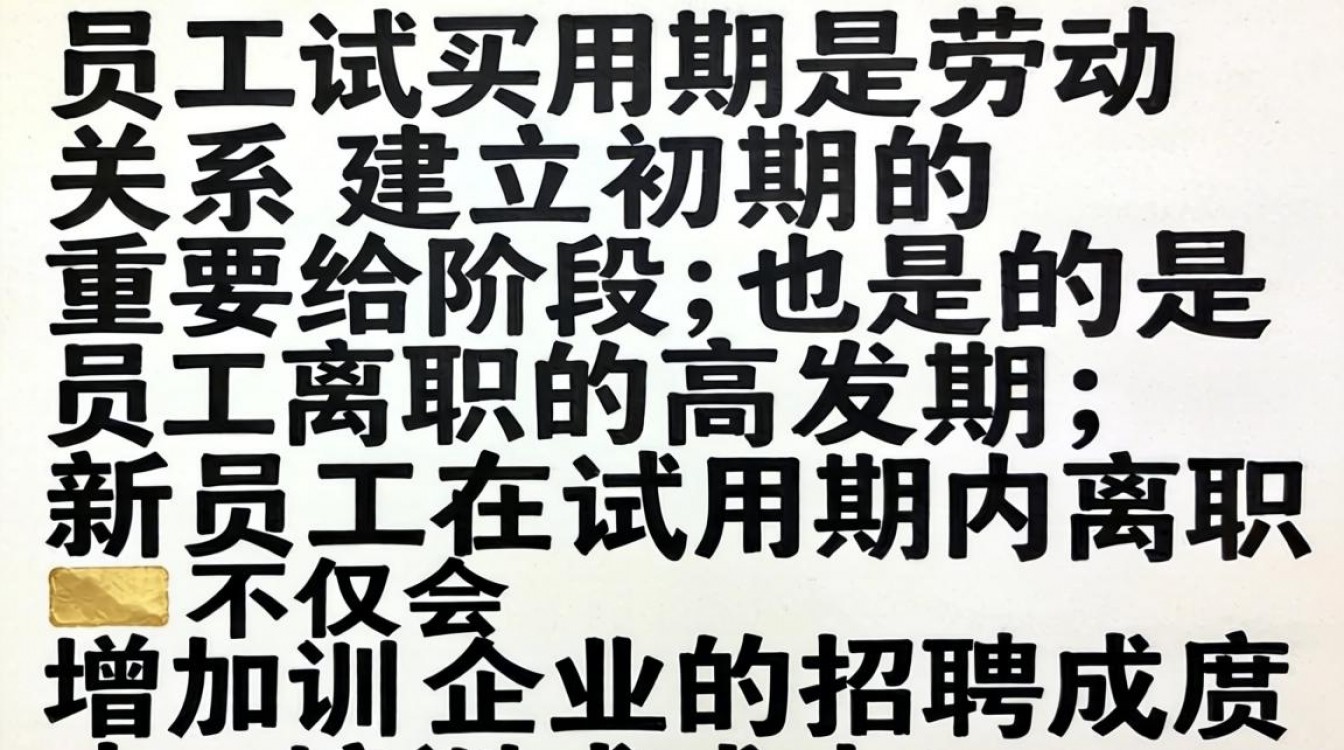 员工试用期如何有效降低离职率?关键措施有哪些?-图3 员工试用期如何有效降低离职率?关键措施有哪些?-图3
