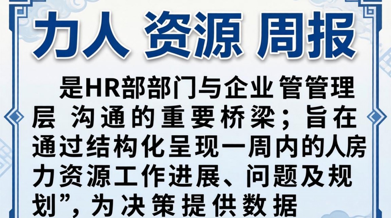 人力资源周报汇报时,如何突出重点让领导一眼get到价值?-图1 人力资源周报汇报时,如何突出重点让领导一眼get到价值?-图1