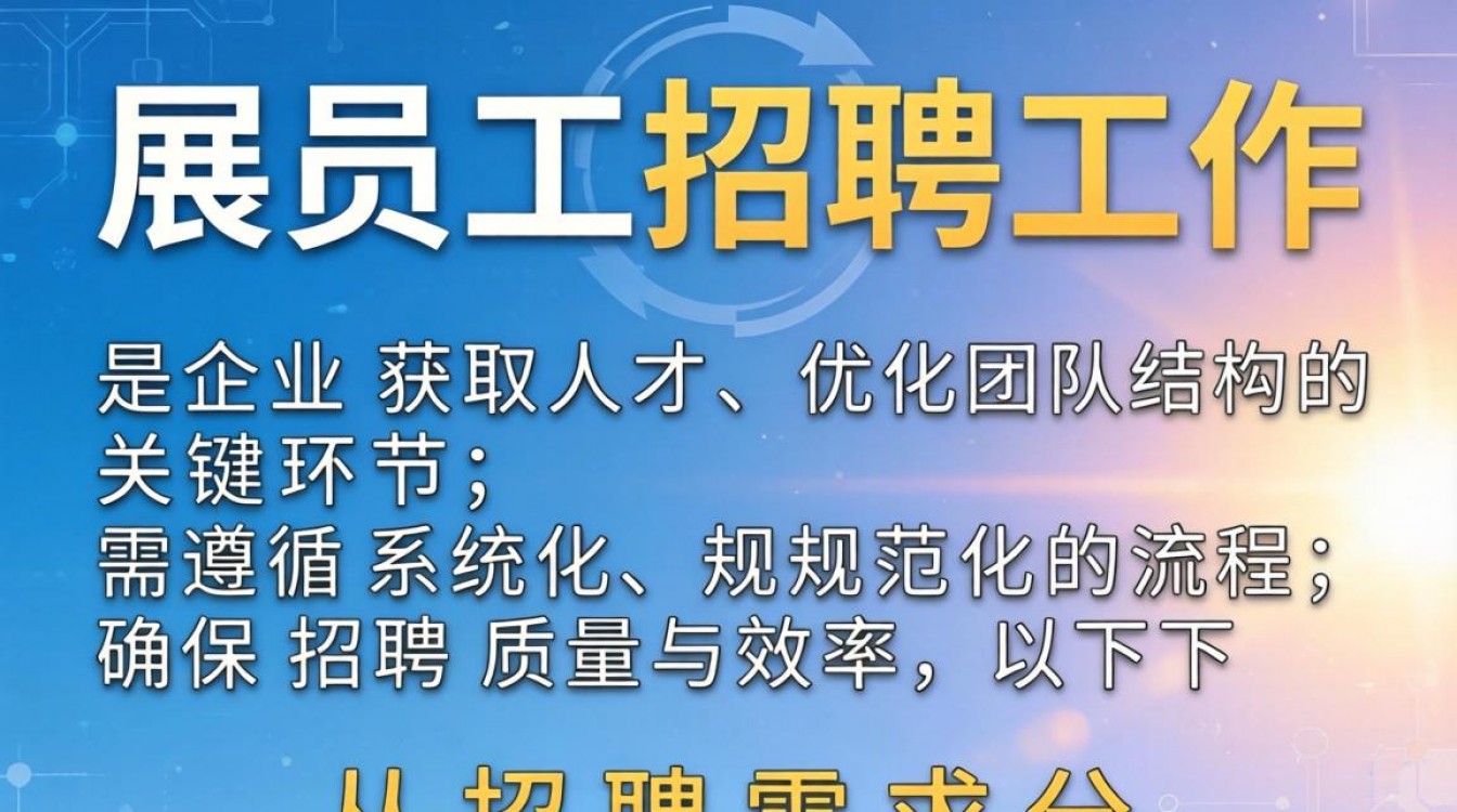 如何有效开展员工招聘工作?关键步骤与注意事项有哪些?-图2 如何有效开展员工招聘工作?关键步骤与注意事项有哪些?-图2