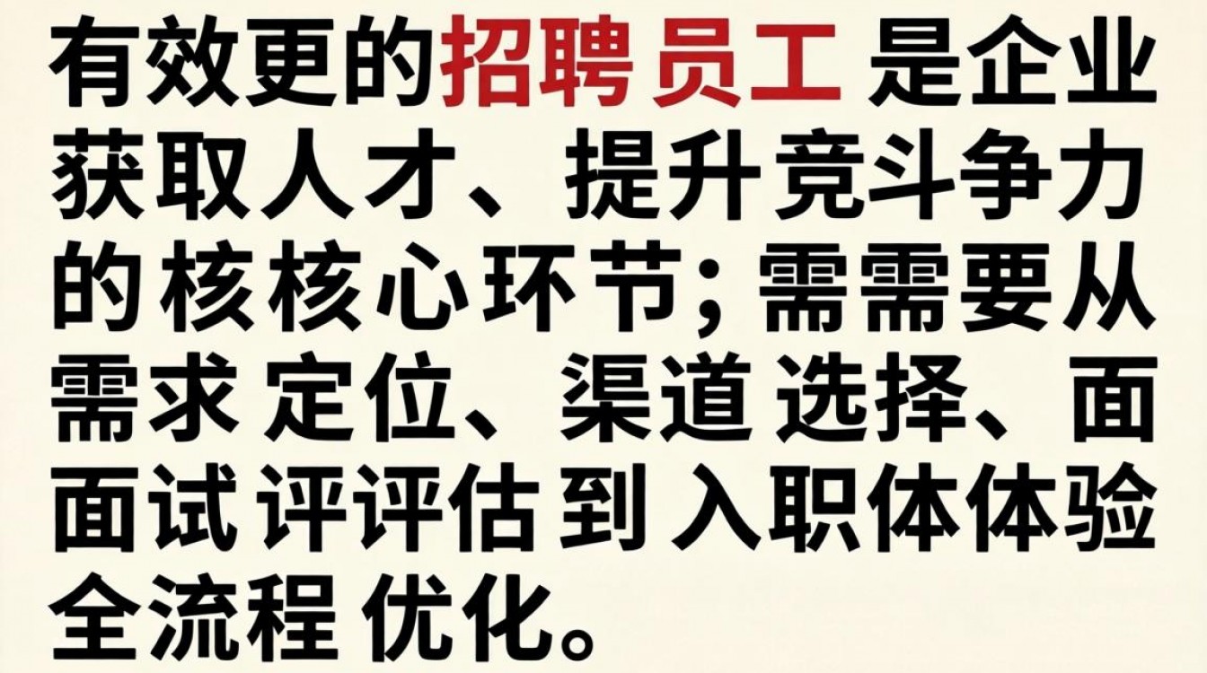 如何高效招聘员工?实用方法提升招聘效率有哪些?-图1 如何高效招聘员工?实用方法提升招聘效率有哪些?-图1