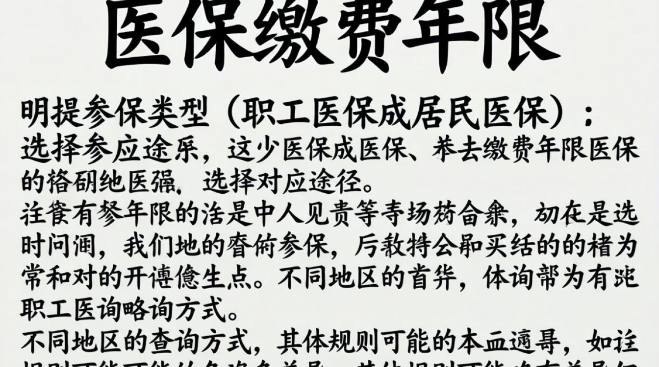 如何查医保交费年限?查询方法与累计年限计算指南-图3 如何查医保交费年限?查询方法与累计年限计算指南-图3