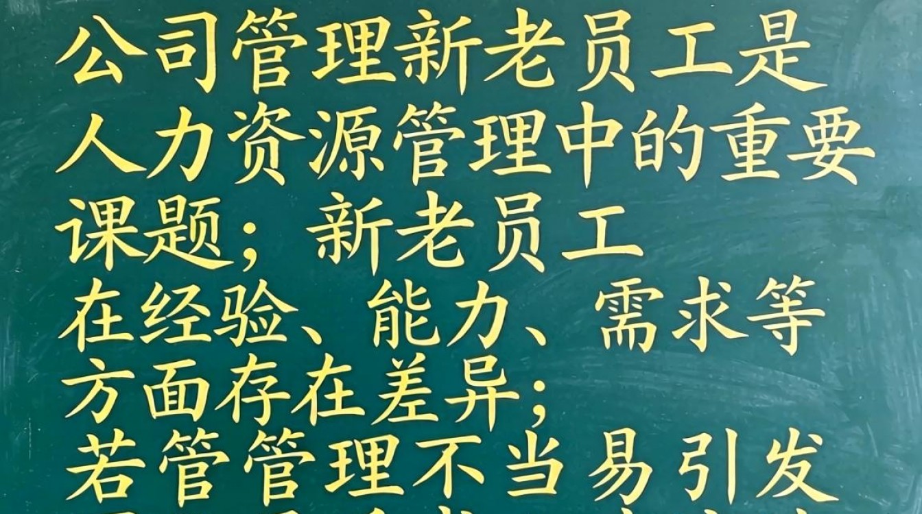 新老员工管理冲突,企业如何平衡差异与融合?-图3 新老员工管理冲突,企业如何平衡差异与融合?-图3