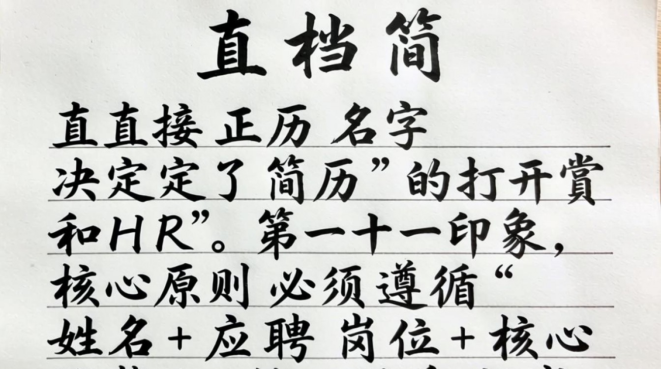 文档简历名字怎么写?简历文件命名规范与技巧-图3 文档简历名字怎么写?简历文件命名规范与技巧-图3